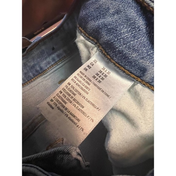 American Eagle Outfitters Original Straight Leg Jeans Active Flex Women's Size 8 - Picture 9 of 9